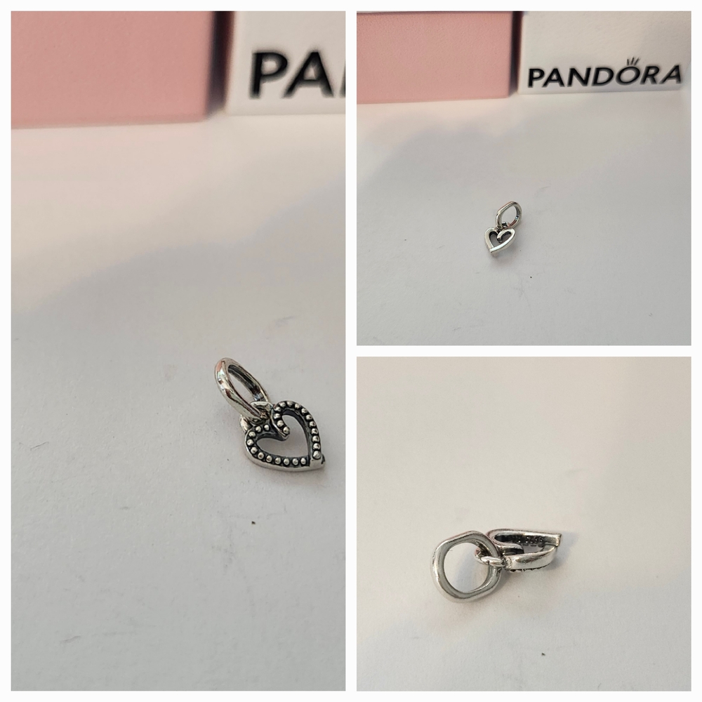 Pandora Silver Heart Pendant